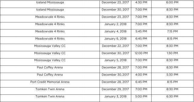 【过冬必备】大多伦多地区室内滑冰场汇总:冬天里的小确幸! 【过冬必备】大多伦多地区室内滑冰场汇总:冬天里的小确幸!