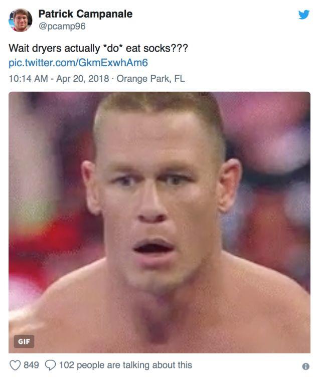 嘘！给你讲个鬼故事！我家洗衣机吃了我的袜子....