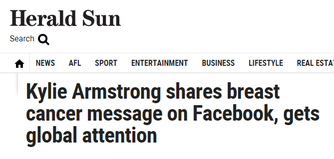 脸书25万转发！胸部有这种凹陷，可能是癌症的征兆！