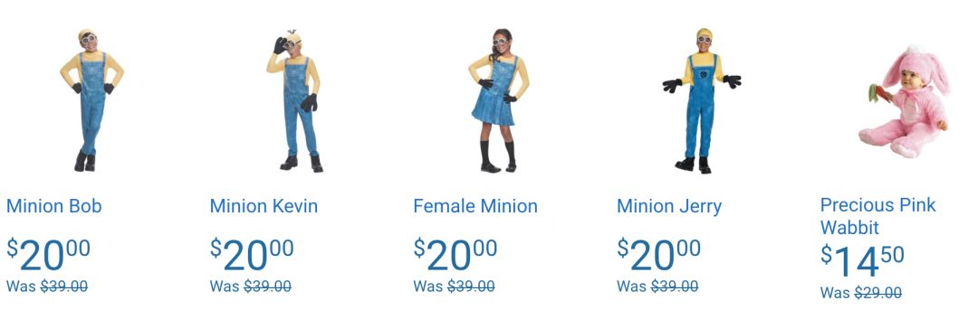 扒一扒崭新+二手万圣节服饰：Last Minute急救帖来了！