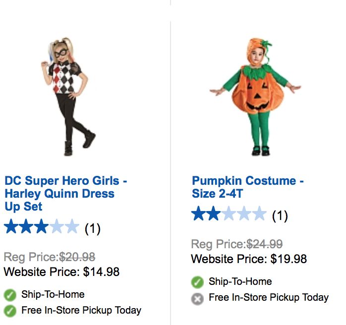 扒一扒崭新+二手万圣节服饰：Last Minute急救帖来了！