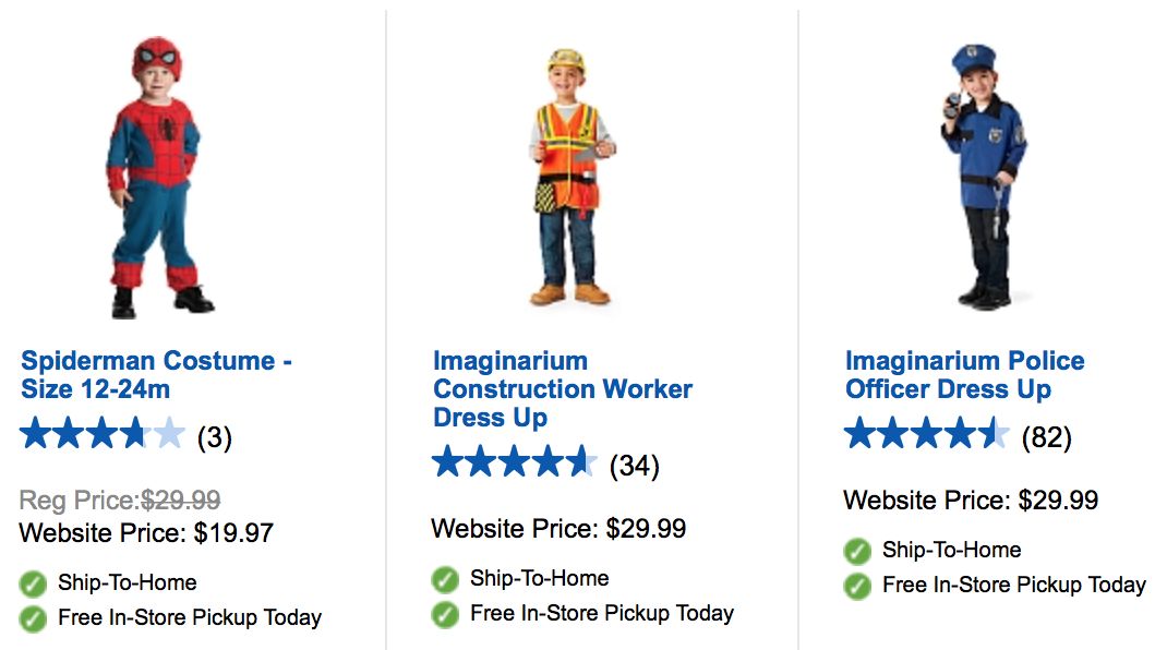 扒一扒崭新+二手万圣节服饰：Last Minute急救帖来了！