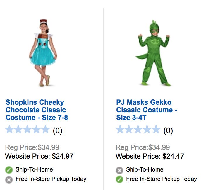 扒一扒崭新+二手万圣节服饰：Last Minute急救帖来了！