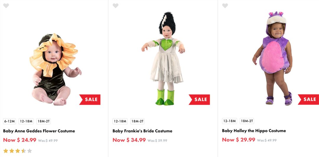 扒一扒崭新+二手万圣节服饰：Last Minute急救帖来了！