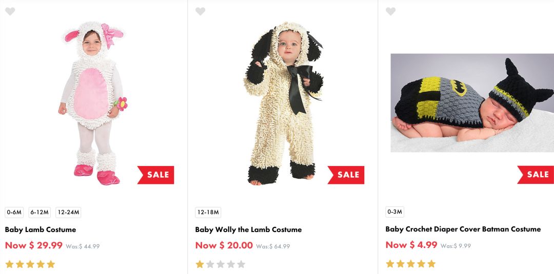 扒一扒崭新+二手万圣节服饰：Last Minute急救帖来了！