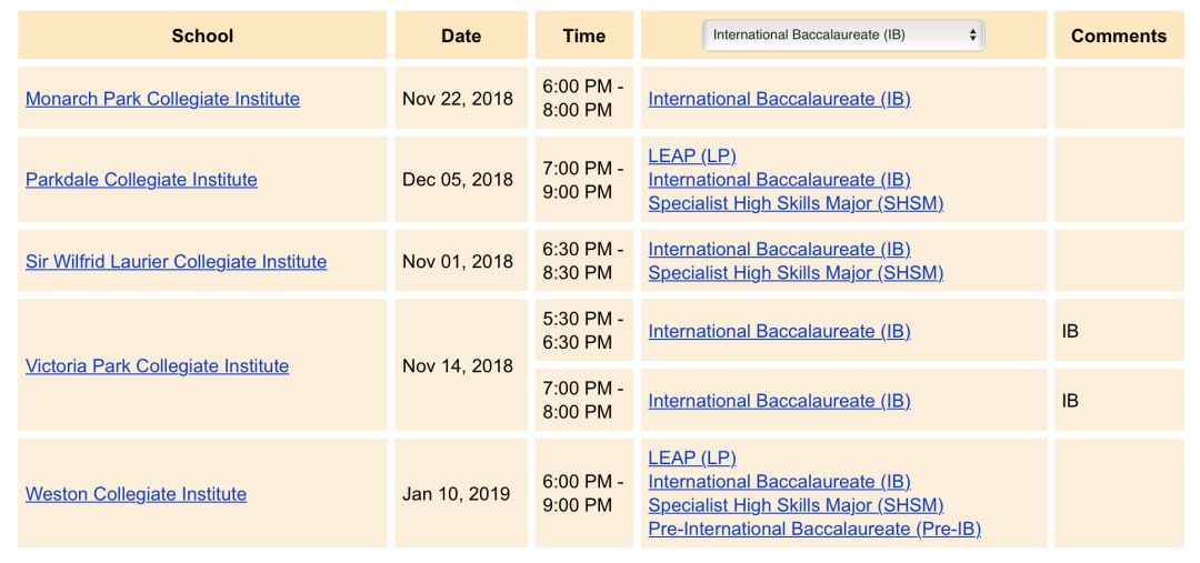 【多伦多教育局】IB、AP、MaCS、TOPS、天才班大全！(附最新Info Night时间表)