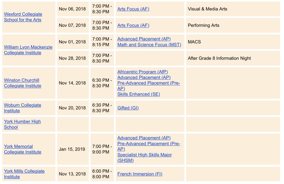 【多伦多教育局】IB、AP、MaCS、TOPS、天才班大全！(附最新Info Night时间表)