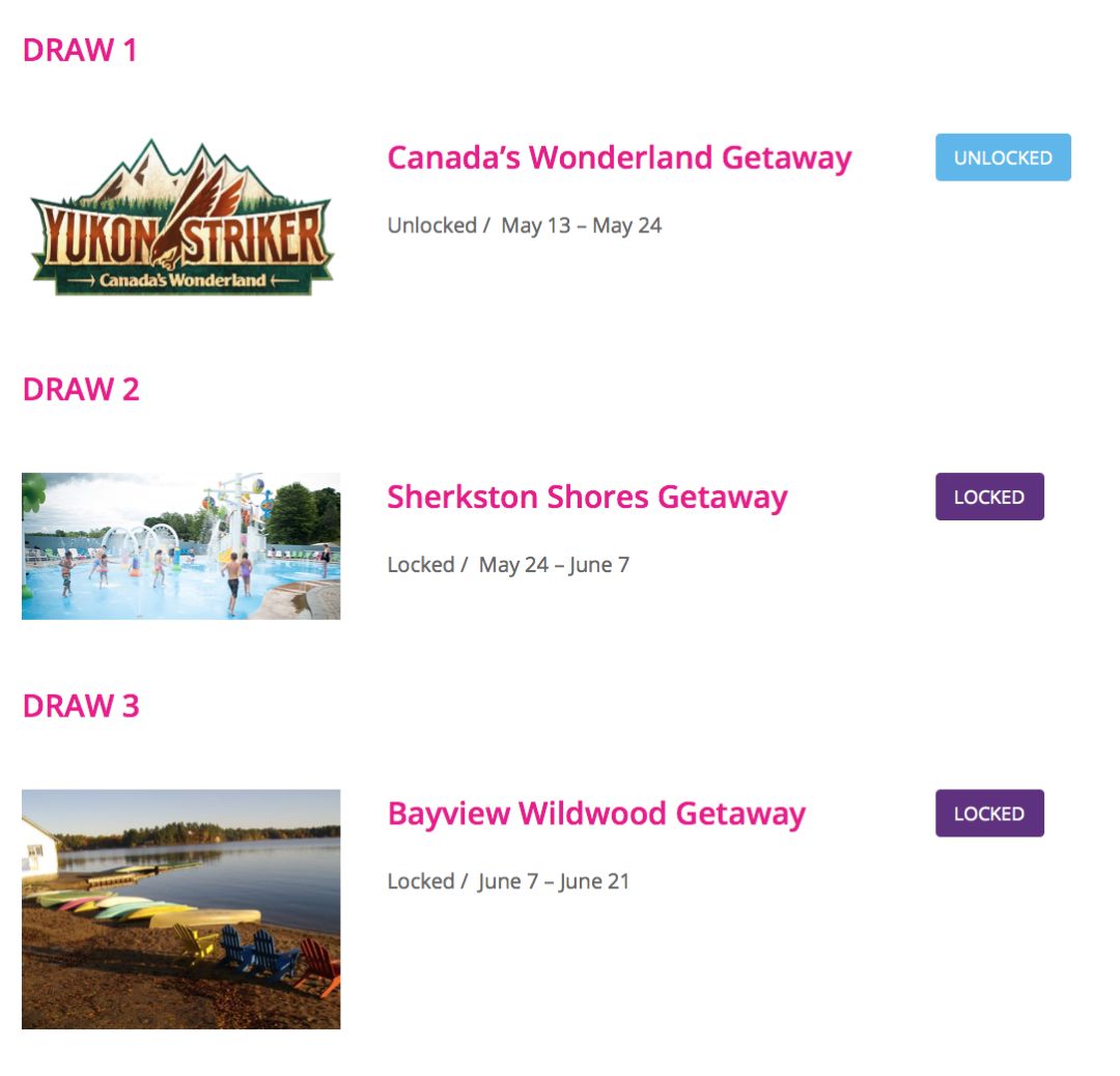 Attractions Ontario每两周解锁一个景点!免费!抽奖!送票! Attractions Ontario每两周解锁一个景点!免费!抽奖!送票!