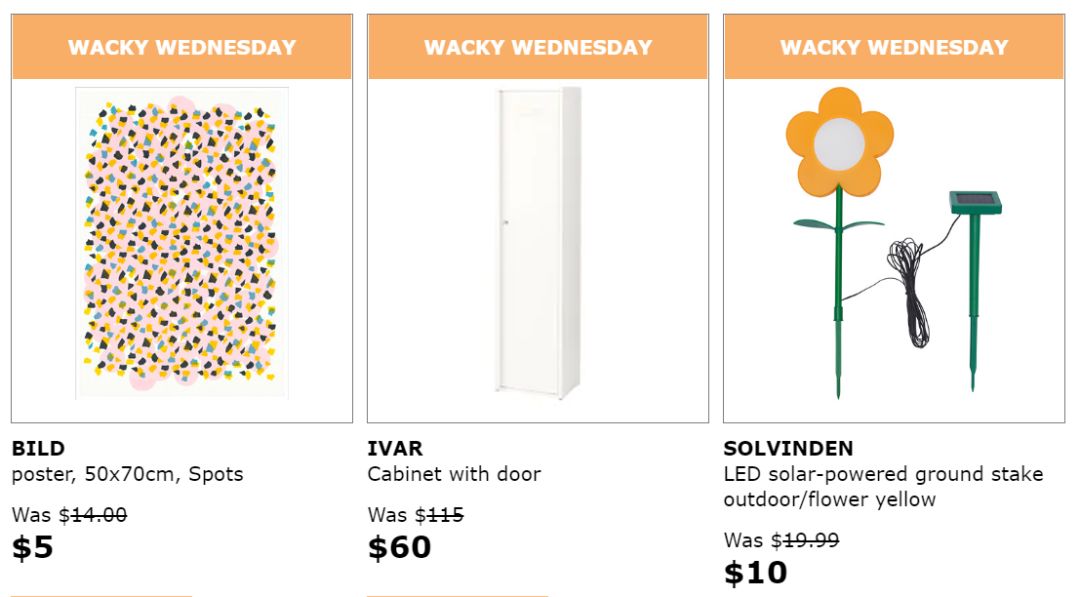 IKEA宜家近期特价盘点：陪你花钱是最长情的告白