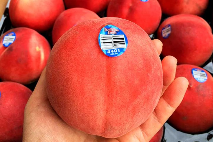 超市折扣情报：亲测大白桃最好吃！认准编号4401！