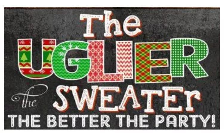 Ugly Sweater圣诞趴：穿上你的丑毛衣，我们来比萌！