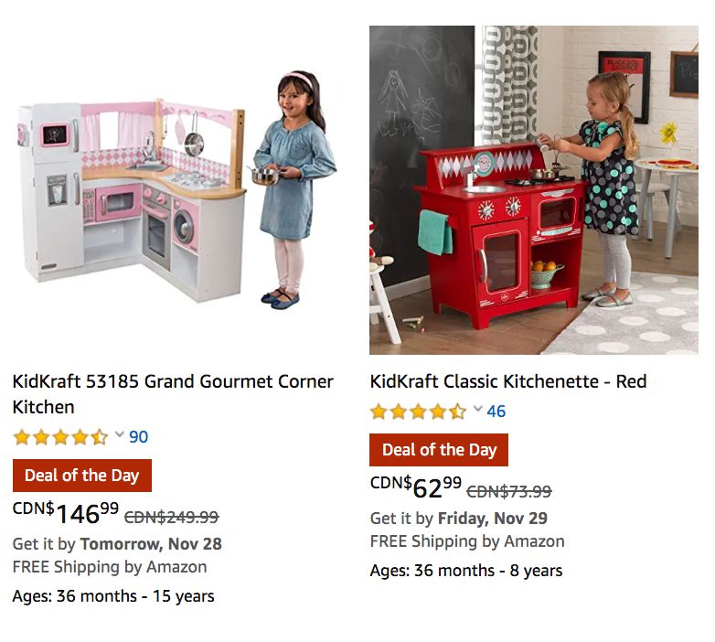 Amazon儿童网红品牌KidKraft黑五骨折价,竟然比Costco还便宜! Amazon儿童网红品牌KidKraft黑五骨折价,竟然比Costco还便宜!