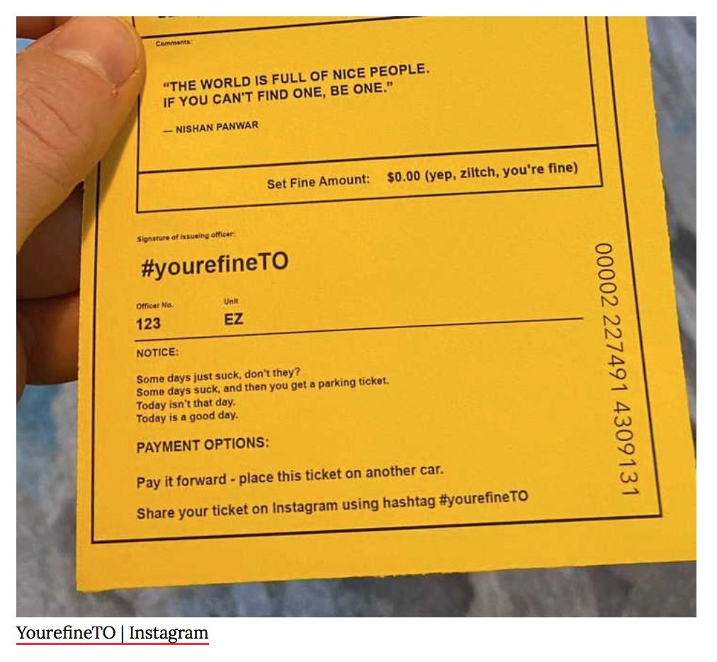 戏精情侣发假罚单恶搞！多伦多数百车主被耍......