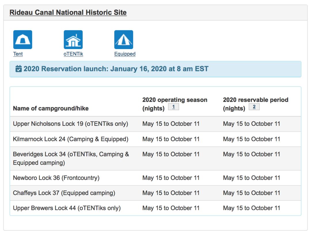 手慢无！加拿大国家公园露营地开抢，这些日子必须码住！