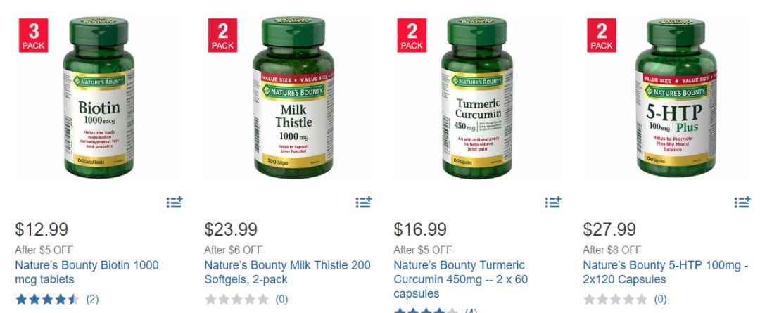 Costco保健品春节特惠：过了一个假年，省一笔真钱！