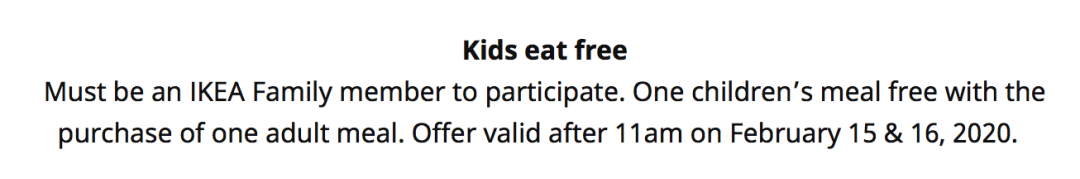 【好玩】IKEA家庭日长周末：儿童免费吃！还有各种好玩的活动哦～