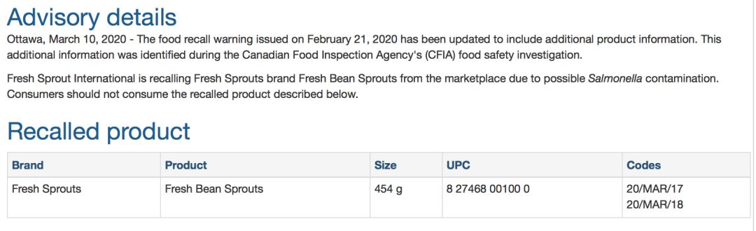 4人死亡！30人住院！这款金针菇召回！别再吃了！