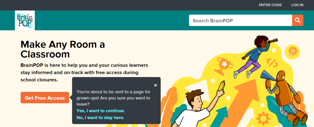 只要不开学就一直免费：教你注册全球超火的全学科网站BrainPOP