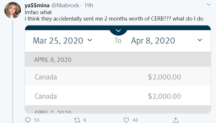 在线等急!我和我爸账户里CERB一下给了$9000怎么办? 在线等急!我和我爸账户里CERB一下给了$9000怎么办?