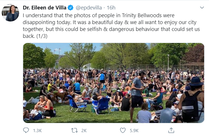 日增460！公园万人聚集，多伦多市长又怒了：再这样，重关公园！
