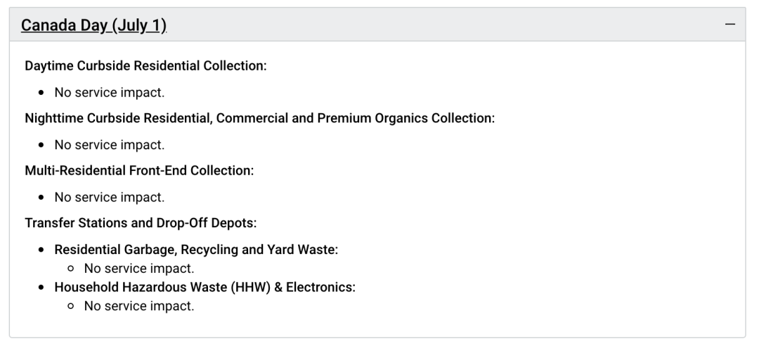 Canada Day国庆日：这些超市、商场和景点，节日也营业！