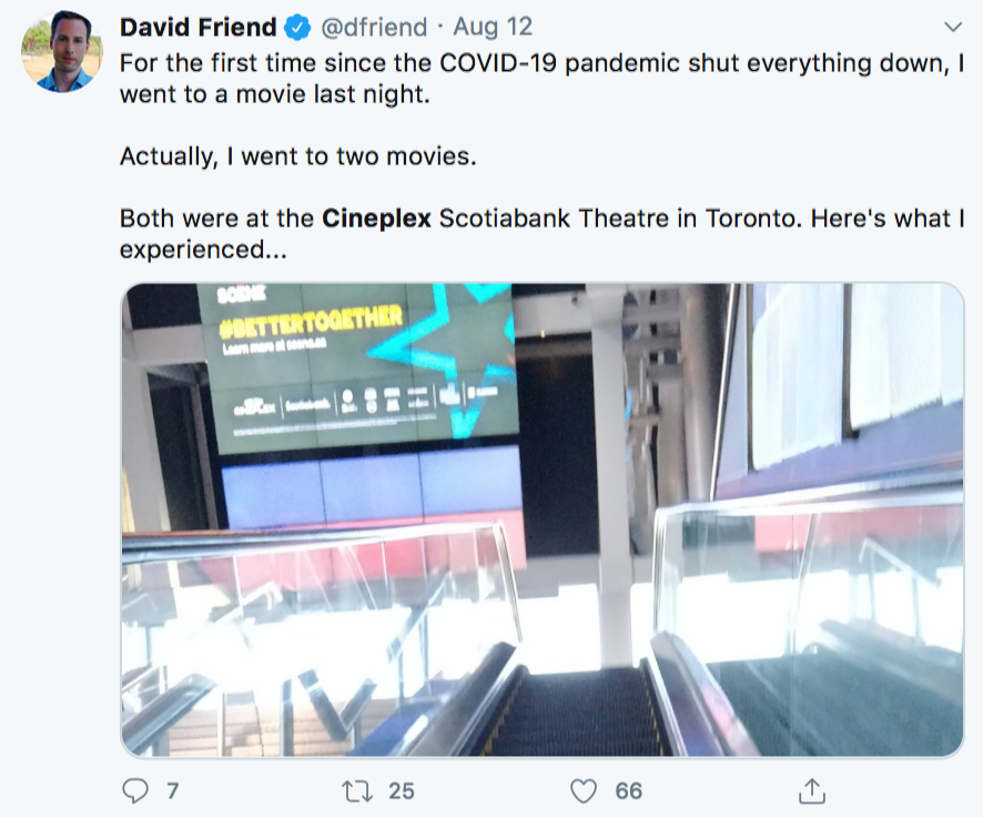 实拍重开后的Cineplex电影院！20人就包场，你去吗？