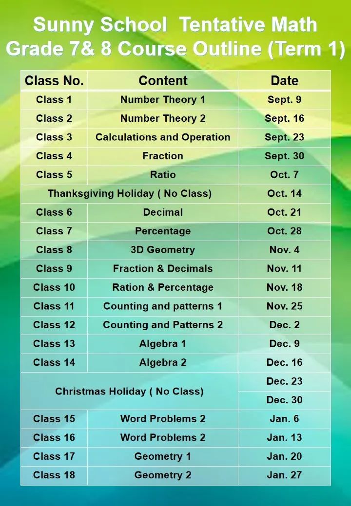 超硬核秋季课程霸屏：阅写、数学、法语、辩论...