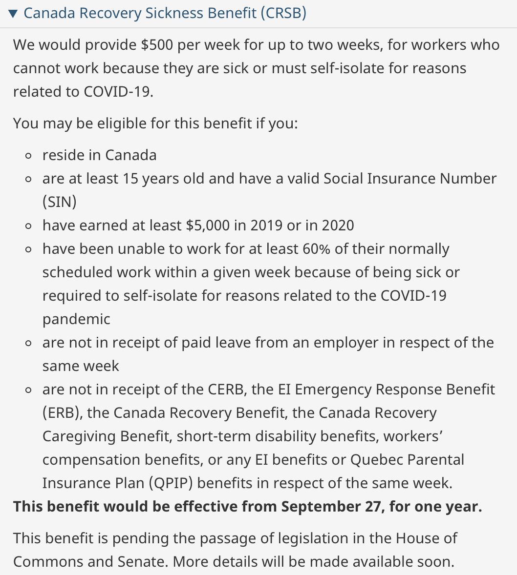 CERB明天结束!别慌!政府还发钱:每人每周领$500,门槛更低! CERB明天结束!别慌!政府还发钱:每人每周领$500,门槛更低!