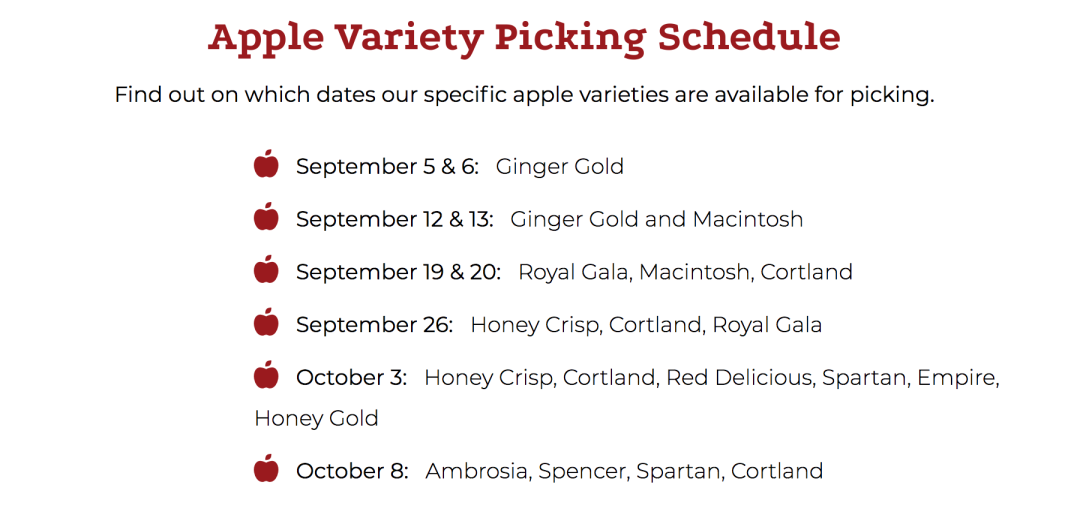 多伦多摘苹果农场盘点：Brooks Farm妥妥C位！周周有主题！