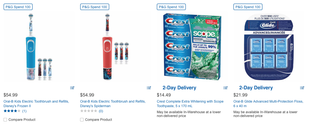 撒福利:Costco门店/官网满购$100宝洁产品,就送$25现金卡 撒福利:Costco门店/官网满购$100宝洁产品,就送$25现金卡