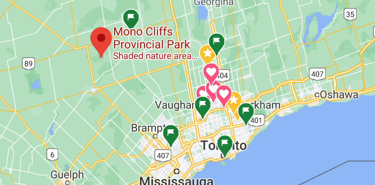 多伦多北部赏枫攻略：相同的秋日不同的美景，一路向北，越走越美~！