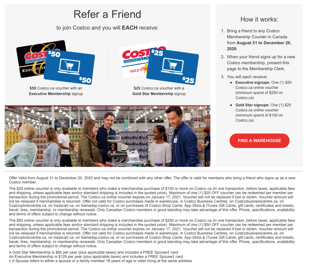 撒福利:Costco门店/官网满购$100宝洁产品,就送$25现金卡 撒福利:Costco门店/官网满购$100宝洁产品,就送$25现金卡