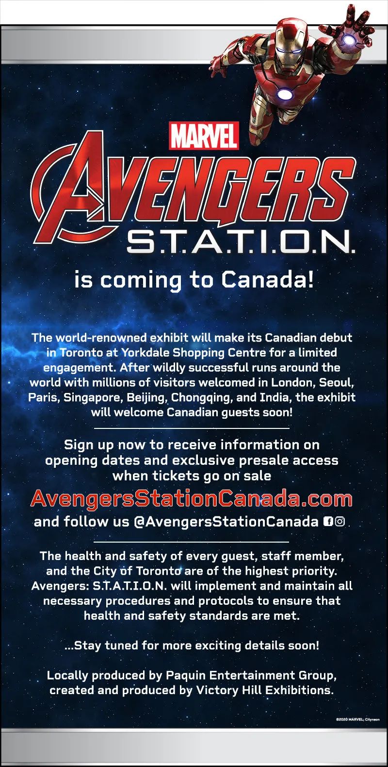 《复仇者联盟》互动体验站来多伦多了：1:1还原，零距离参与终局战