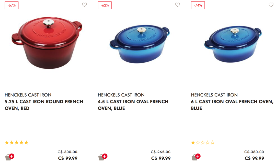 还不去买？双立人厨具开仓低至1.8折：今年可以网购