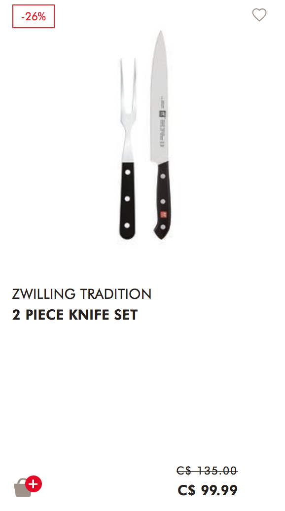 还不去买？双立人厨具开仓低至1.8折：今年可以网购