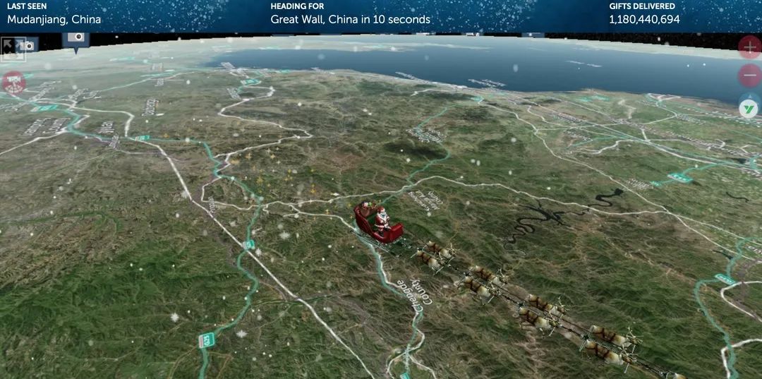 HO~HO~HO~圣诞老人已出发,教你实时定位看直播! HO~HO~HO~圣诞老人已出发,教你实时定位看直播!