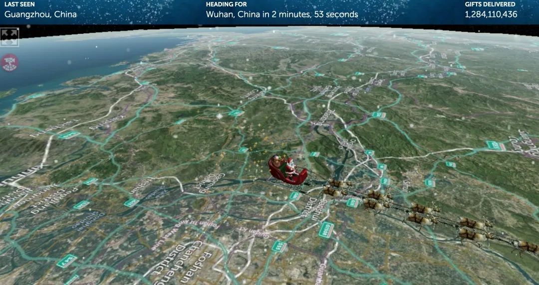 HO~HO~HO~圣诞老人已出发,教你实时定位看直播! HO~HO~HO~圣诞老人已出发,教你实时定位看直播!