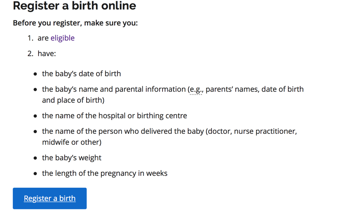 【2021最新版】安省华裔宝宝办证大全：健康卡、出生纸、福利金、护照、旅行证、签证
