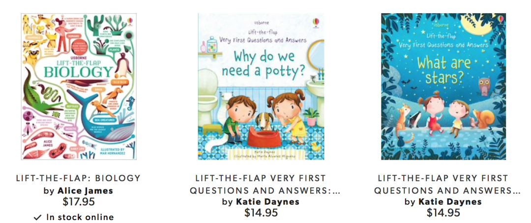 Indigo捡漏:Usborne气球社童书买二送一!数量有限! Indigo捡漏:Usborne气球社童书买二送一!数量有限!
