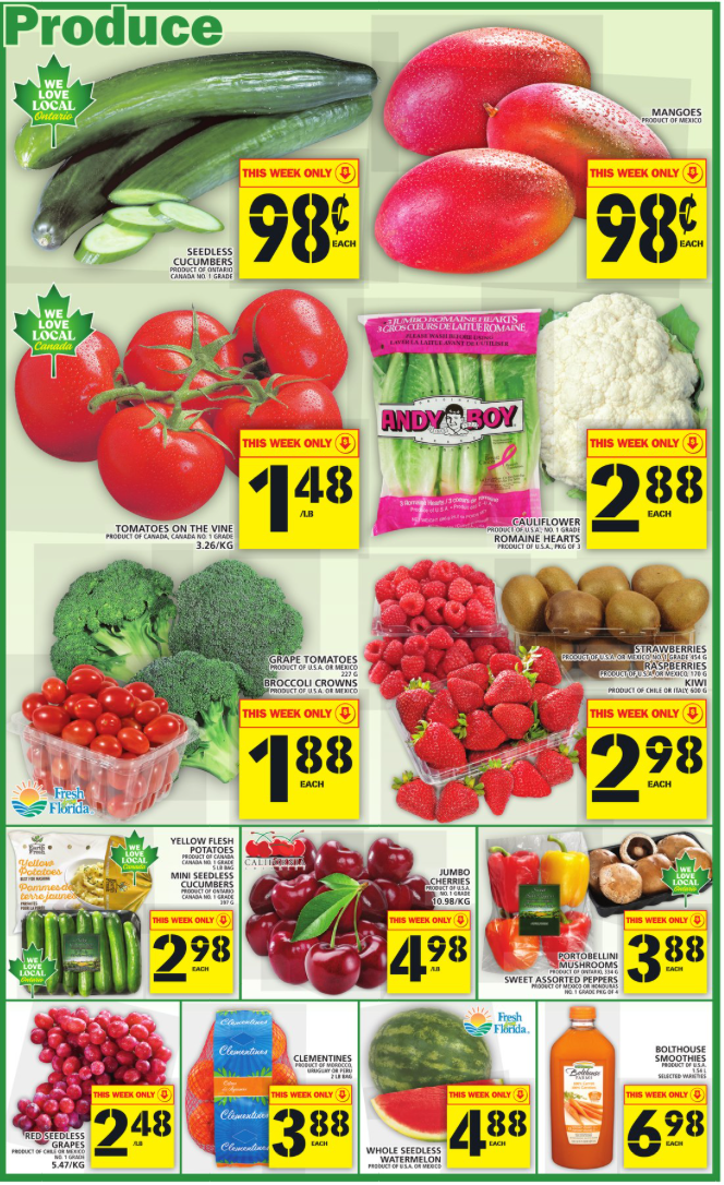 操心你的菜篮子！本周超市特价，买樱桃～买玉米～买粽子～