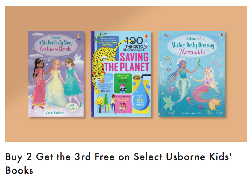 Indigo捡漏:Usborne气球社童书买二送一!数量有限! Indigo捡漏:Usborne气球社童书买二送一!数量有限!