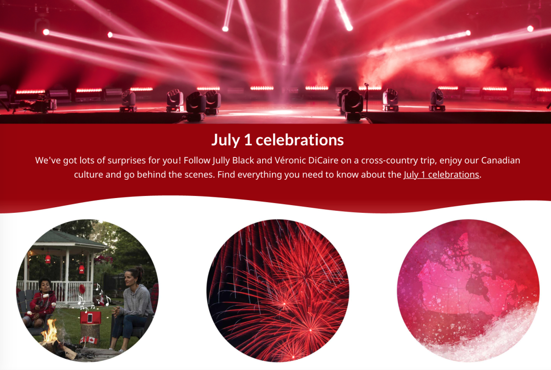 【Canada Day】3D烟花+在线看秀！国家在线发万元礼包