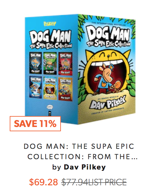 力压哈利波特！火爆北美娃圈的《Dog Man》，买2送1！