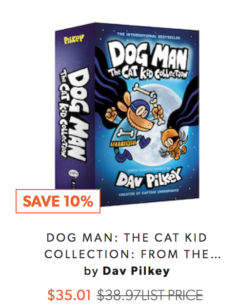 力压哈利波特！火爆北美娃圈的《Dog Man》，买2送1！