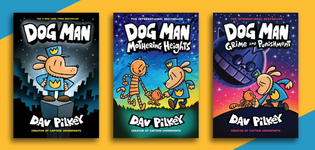 力压哈利波特！火爆北美娃圈的《Dog Man》，买2送1！