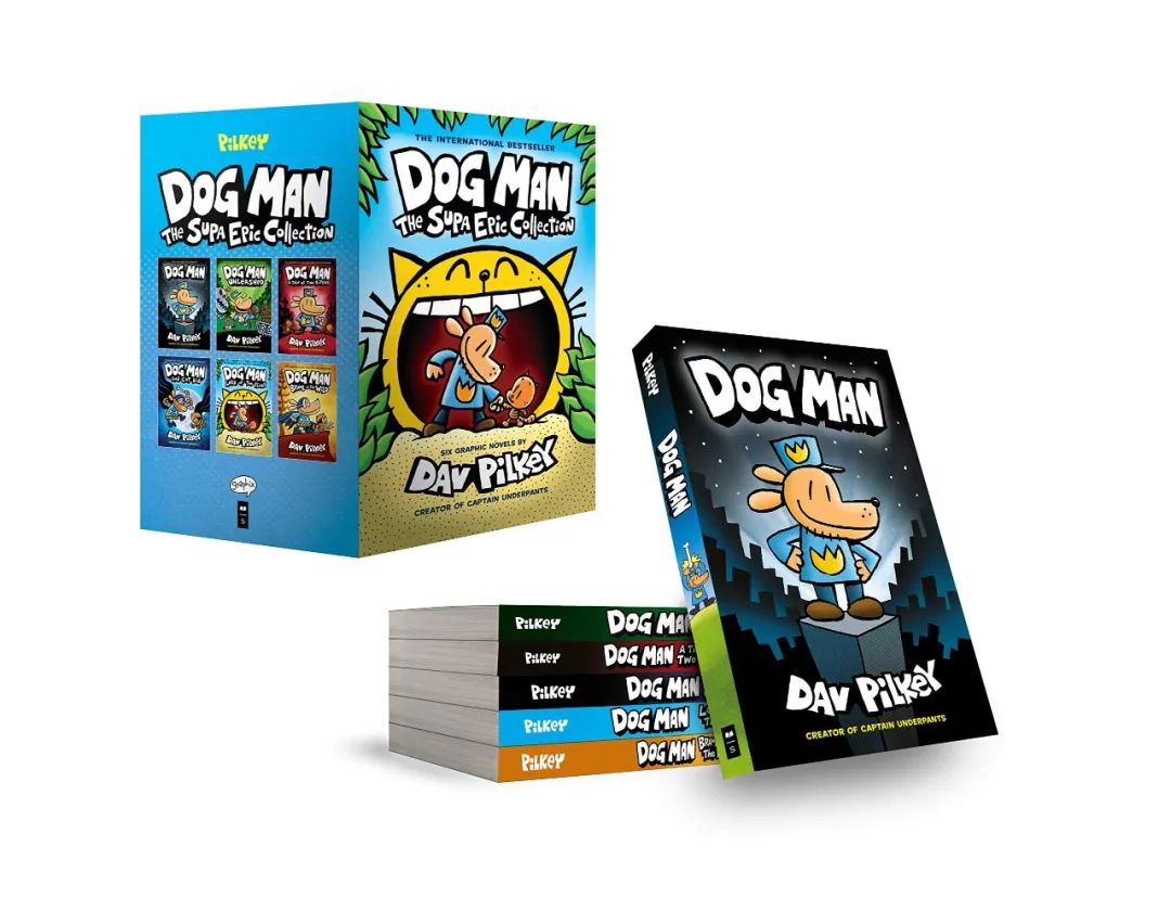 北美娃圈火爆IP现象级童书【Dog Man】:亚马逊限时7折,快买~ 北美娃圈火爆IP现象级童书【Dog Man】:亚马逊限时7折,快买~