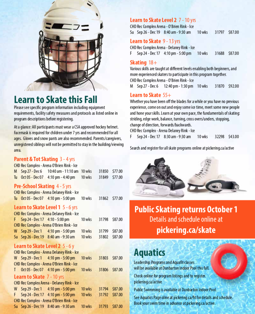 大多伦多各区的社区兴趣班、冬令营开始报名了：免费班要定闹表拼手速！