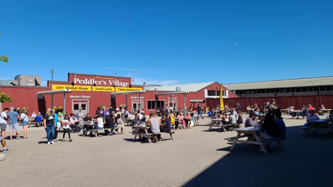 打卡St. Jacobs农贸市场：不吃德国猪蹄，就为赶大集