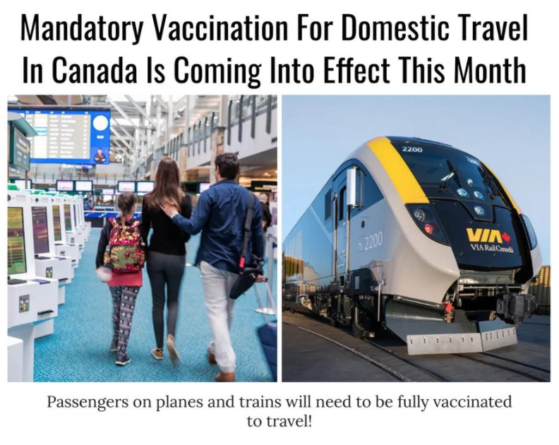 新规：没打新冠疫苗不能出去玩！坐飞机、坐火车都不行！