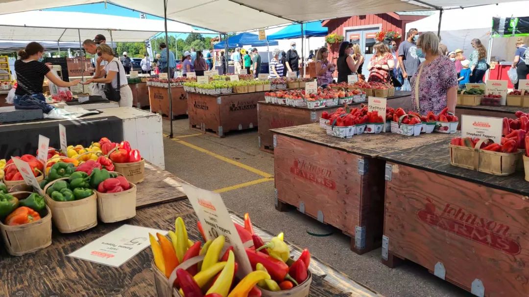 打卡St. Jacobs农贸市场：不吃德国猪蹄，就为赶大集